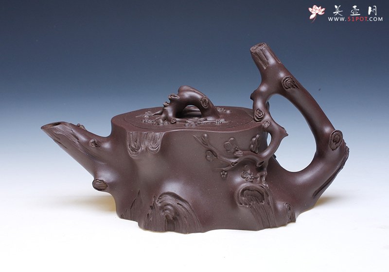 紫砂壶图片：铁梅壶 - 宜兴紫砂壶网