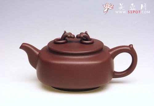 紫砂壶图片：蝶恋花 - 宜兴紫砂壶网