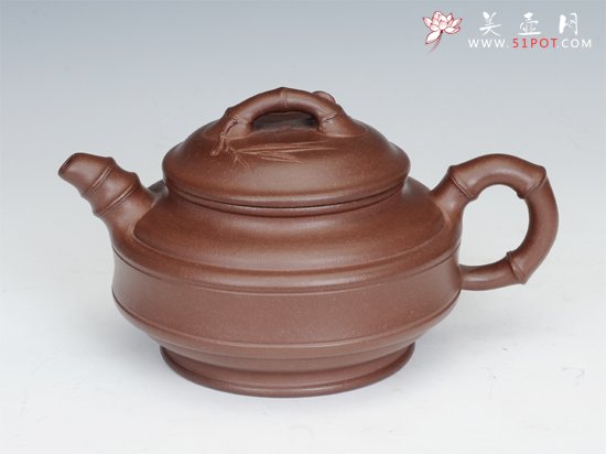 紫砂壶图片：竹鼓 - 宜兴紫砂壶网