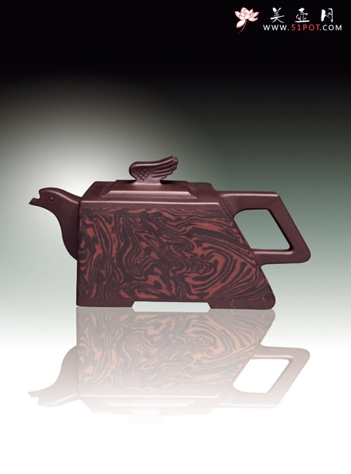 紫砂壶图片：鹏程万里壶 - 宜兴紫砂壶网