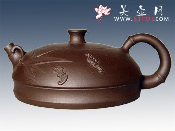 紫砂壶图片：祝福 - 宜兴紫砂壶网