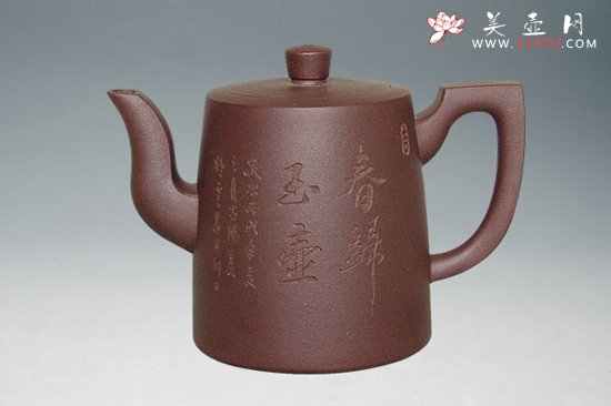 紫砂壶图片：圆柱 - 宜兴紫砂壶网