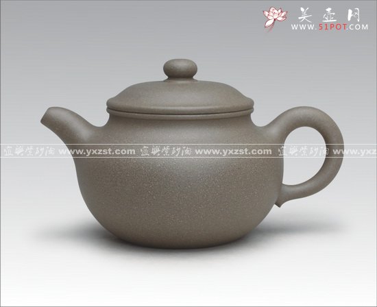 紫砂壶图片：莲子 - 宜兴紫砂壶网