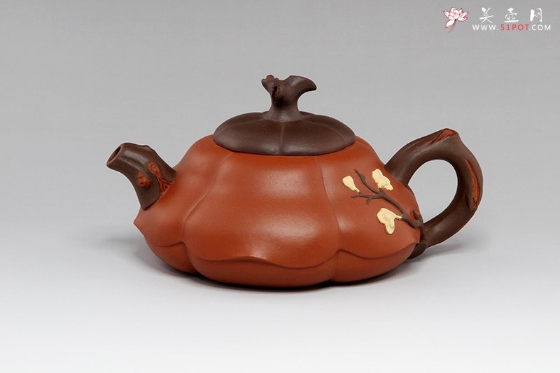 紫砂壶图片：梅花壶 - 宜兴紫砂壶网