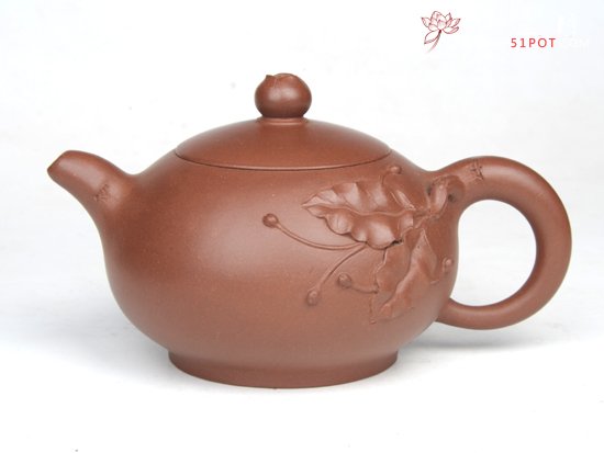 紫砂壶图片：硕果  250CC... - 宜兴紫砂壶网