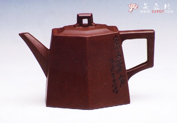 紫砂壶图片：小六井栏 - 宜兴紫砂壶网