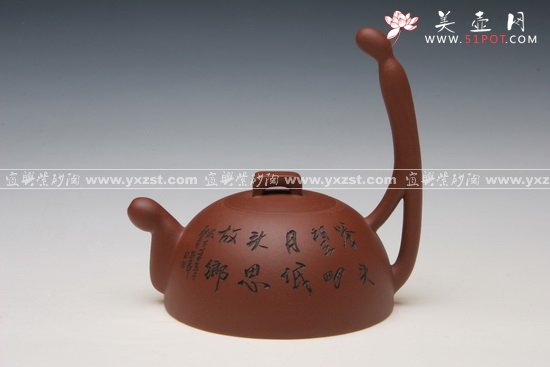 紫砂壶图片：静夜思 - 宜兴紫砂壶网