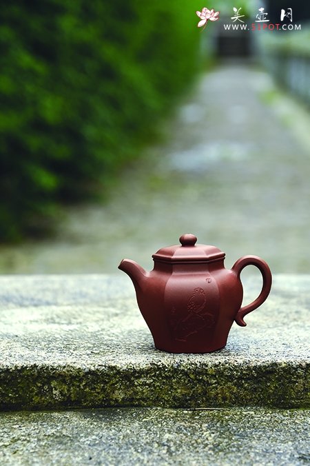 紫砂壶图片：六方宫灯 - 宜兴紫砂壶网