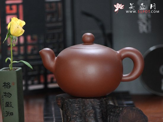 紫砂壶图片：一粒珠 - 宜兴紫砂壶网