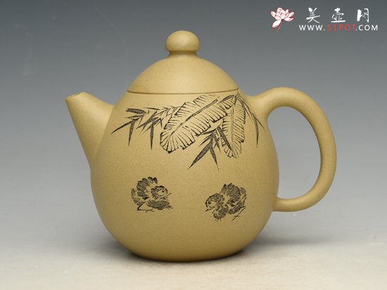 紫砂壶图片：金龙蛋 - 宜兴紫砂壶网