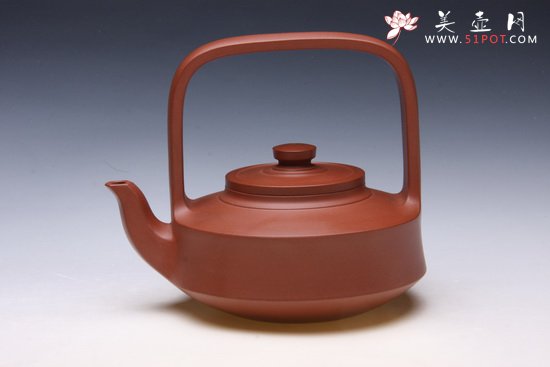 紫砂壶图片：提壁提梁壶 - 宜兴紫砂壶网