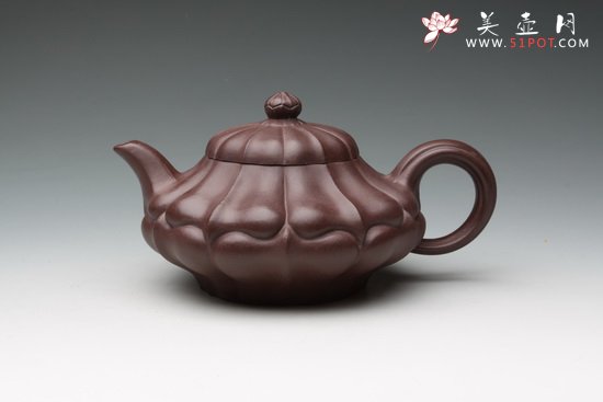 紫砂壶图片：合菱壶 - 宜兴紫砂壶网