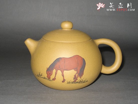 紫砂壶图片：西施壶:范美勤制 - 宜兴紫砂壶网