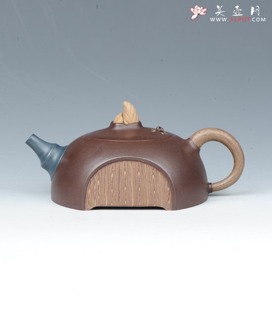 紫砂壶图片：生机勃勃 - 宜兴紫砂壶网