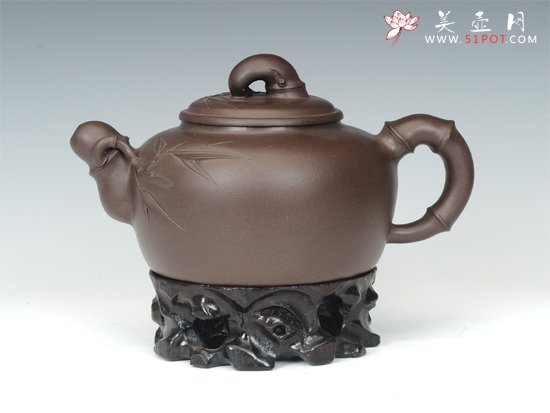 紫砂壶图片：容竹 - 宜兴紫砂壶网