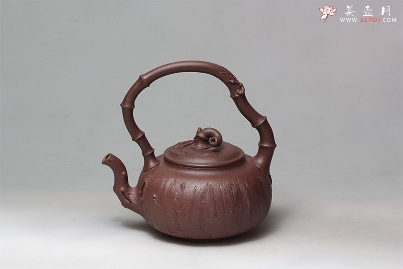 紫砂壶图片：竹韵系列 - 宜兴紫砂壶网