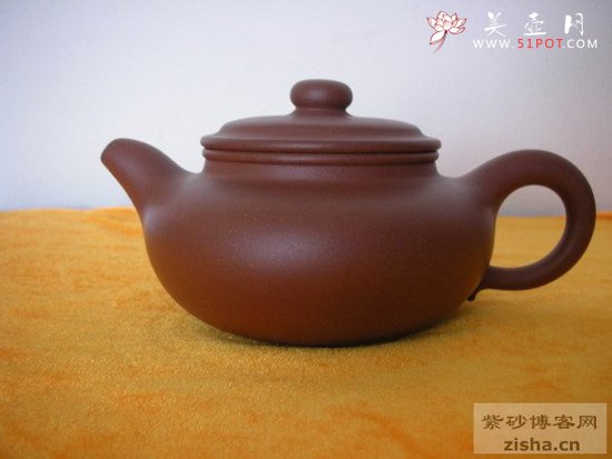 紫砂壶图片：仿古（全手工） - 宜兴紫砂壶网