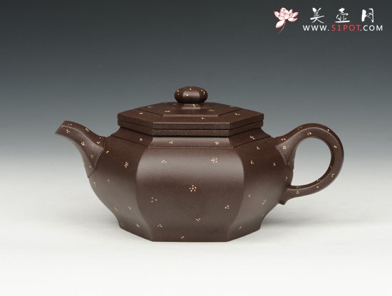 紫砂壶图片：大彬六方 - 宜兴紫砂壶网