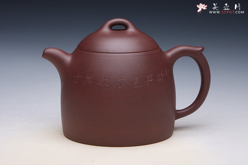 紫砂壶图片：秦权壶 - 宜兴紫砂壶网
