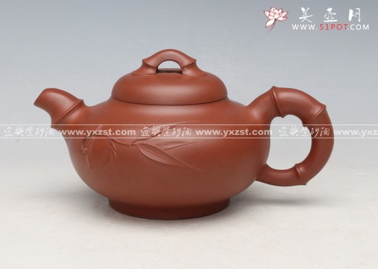 紫砂壶图片：佛竹 - 宜兴紫砂壶网