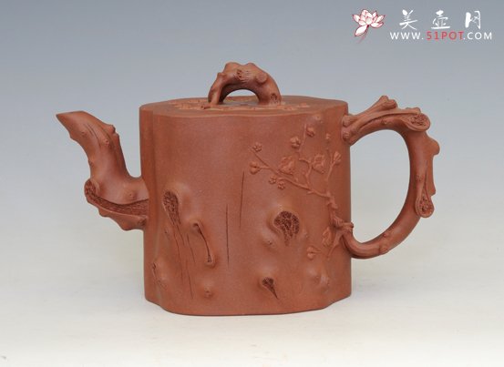 紫砂壶图片：梅桩 - 宜兴紫砂壶网