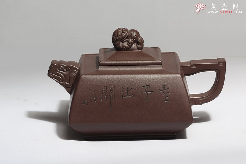 紫砂壶图片：汉方 - 宜兴紫砂壶网