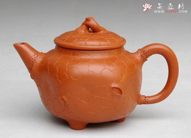 紫砂壶图片：供春 120CC - 宜兴紫砂壶网