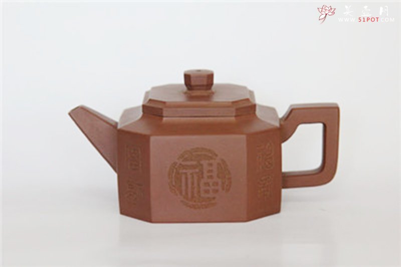 紫砂壶图片：八方聚福 - 宜兴紫砂壶网