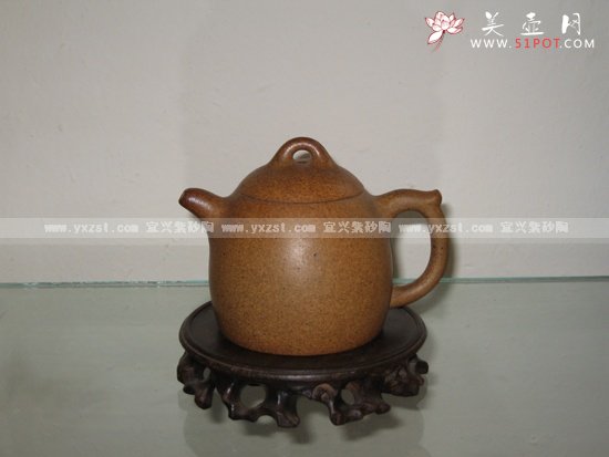 紫砂壶图片：秦权壶 - 宜兴紫砂壶网