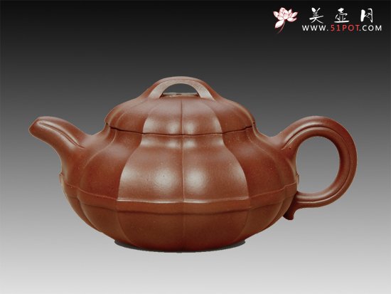 紫砂壶图片：菱花 - 宜兴紫砂壶网