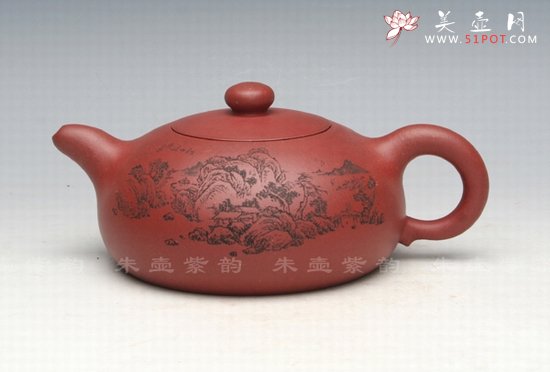 紫砂壶图片：半月 - 宜兴紫砂壶网