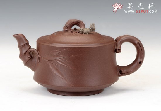 紫砂壶图片：松竹梅 - 宜兴紫砂壶网