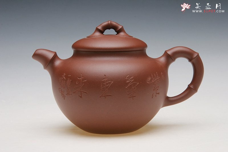 紫砂壶图片：劲节壶 - 宜兴紫砂壶网