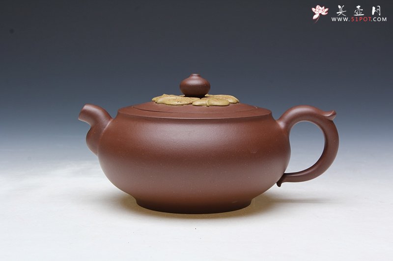 紫砂壶图片：锦上添花 - 宜兴紫砂壶网