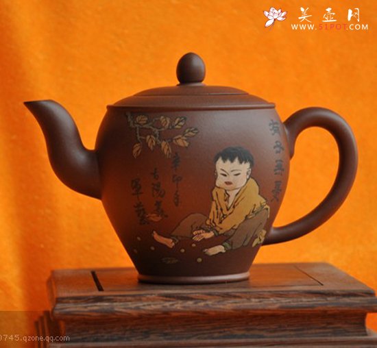 紫砂壶图片：高单线 - 宜兴紫砂壶网