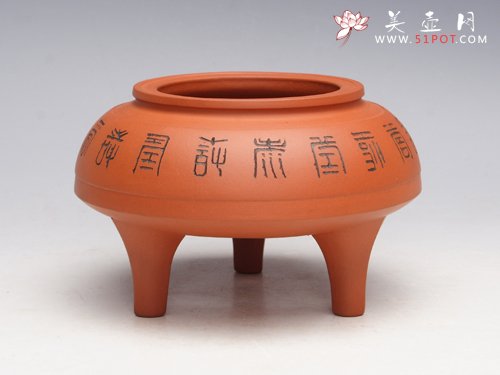 紫砂壶图片： 杂件（花盆）小红... - 宜兴紫砂壶网