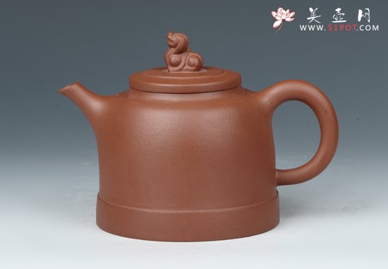 紫砂壶图片：狮韵壶 - 宜兴紫砂壶网