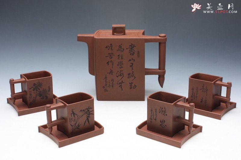 紫砂壶图片：圣卷 - 宜兴紫砂壶网