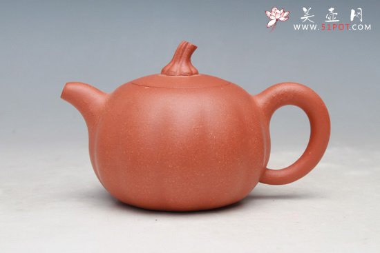 紫砂壶图片：南瓜 - 宜兴紫砂壶网