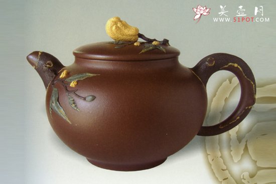 紫砂壶图片：福禄寿 - 宜兴紫砂壶网