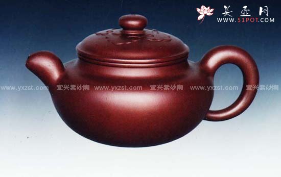 紫砂壶图片：仿古如意 - 宜兴紫砂壶网