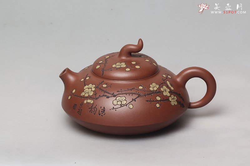 紫砂壶图片：国色天香 - 宜兴紫砂壶网