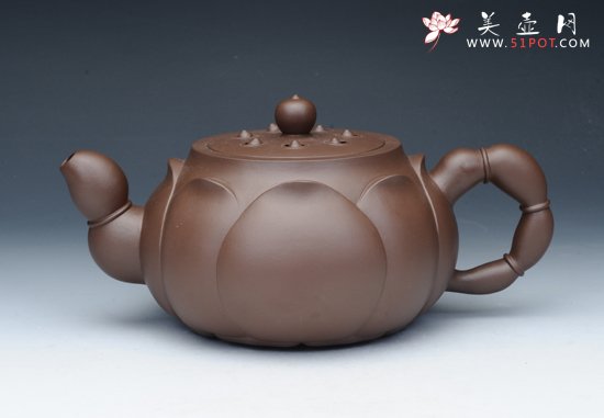 紫砂壶图片：莲蓬壶 - 宜兴紫砂壶网