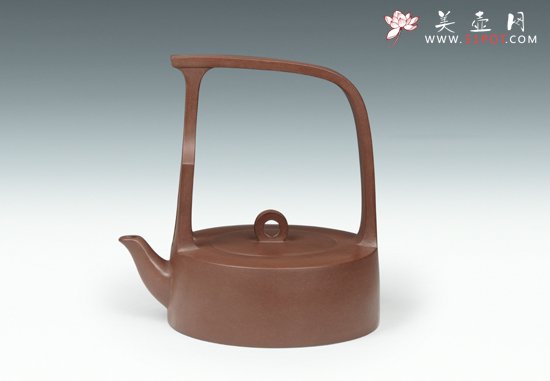 紫砂壶图片：鹧鸪提梁 - 宜兴紫砂壶网