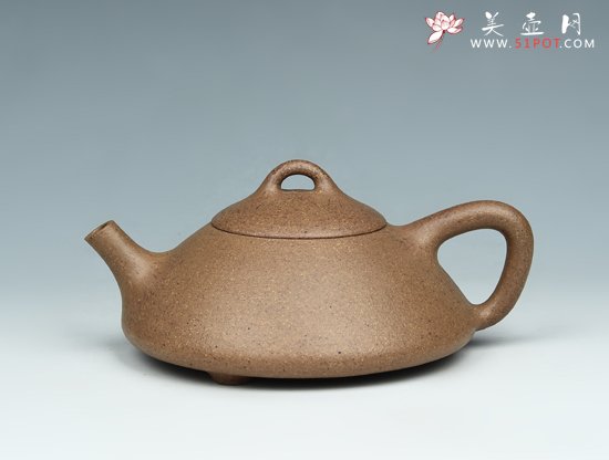 紫砂壶图片：扁瓢 - 宜兴紫砂壶网