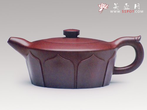 紫砂壶图片：僧帽 - 宜兴紫砂壶网