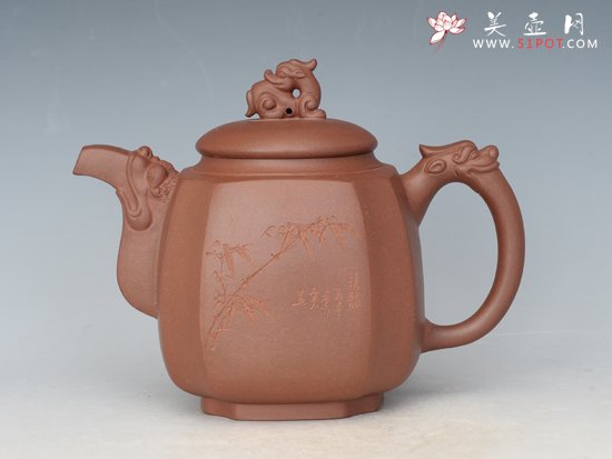 紫砂壶图片：尊龙 - 宜兴紫砂壶网