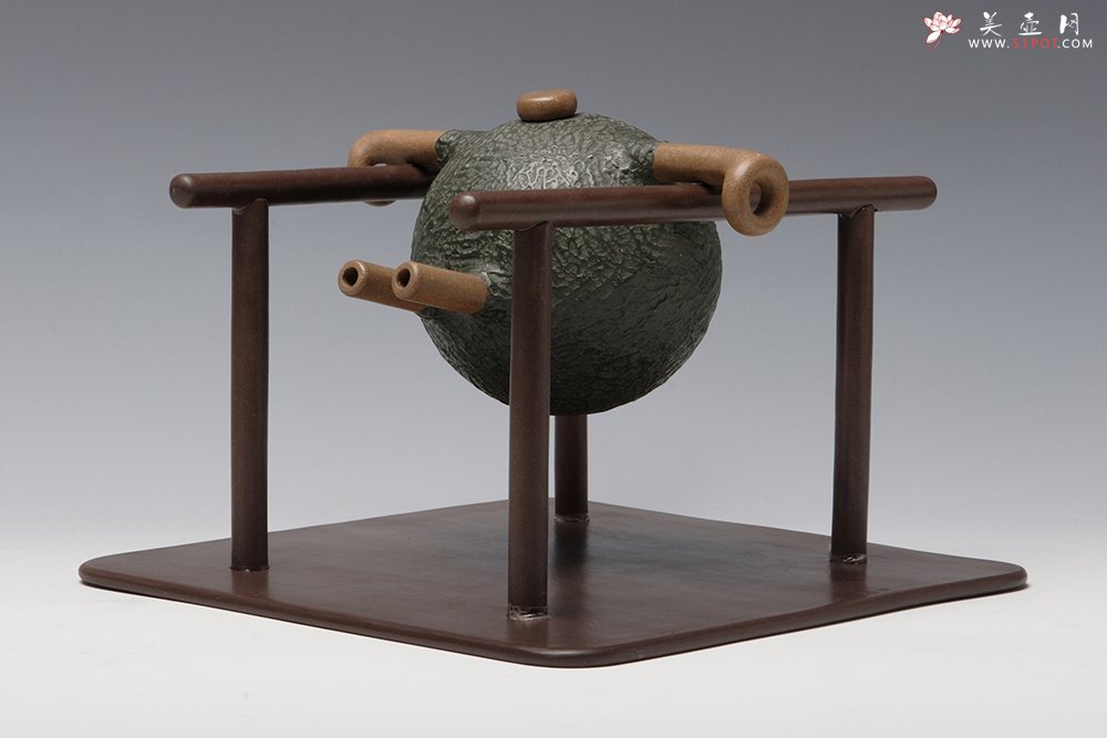 紫砂壶图片：奥运2008体操系列 - 宜兴紫砂壶网