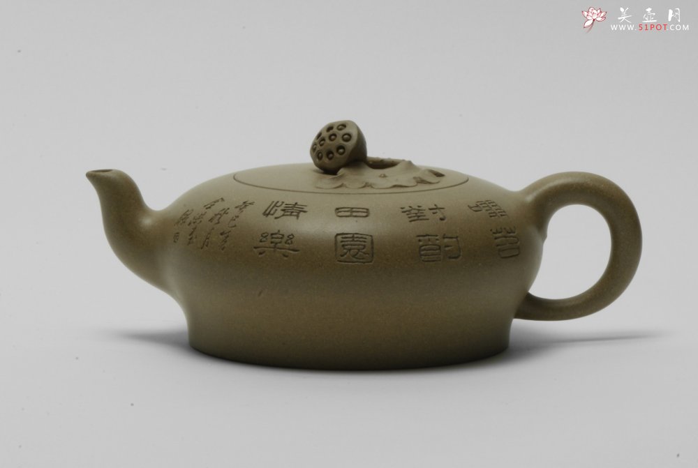 紫砂壶图片：莲座 - 宜兴紫砂壶网