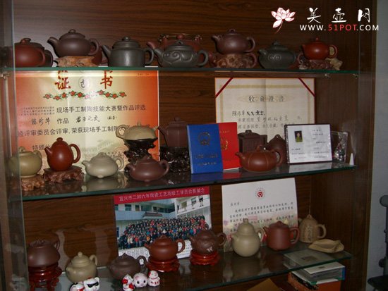 紫砂壶图片：荣誉 - 宜兴紫砂壶网